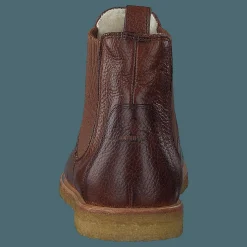 Angulus Chelsea boot with wool lining 2509 Medium Brown Brun Clearance