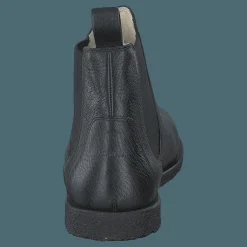 Angulus Chelsea boot with wool lining Black/Black Svart Sale