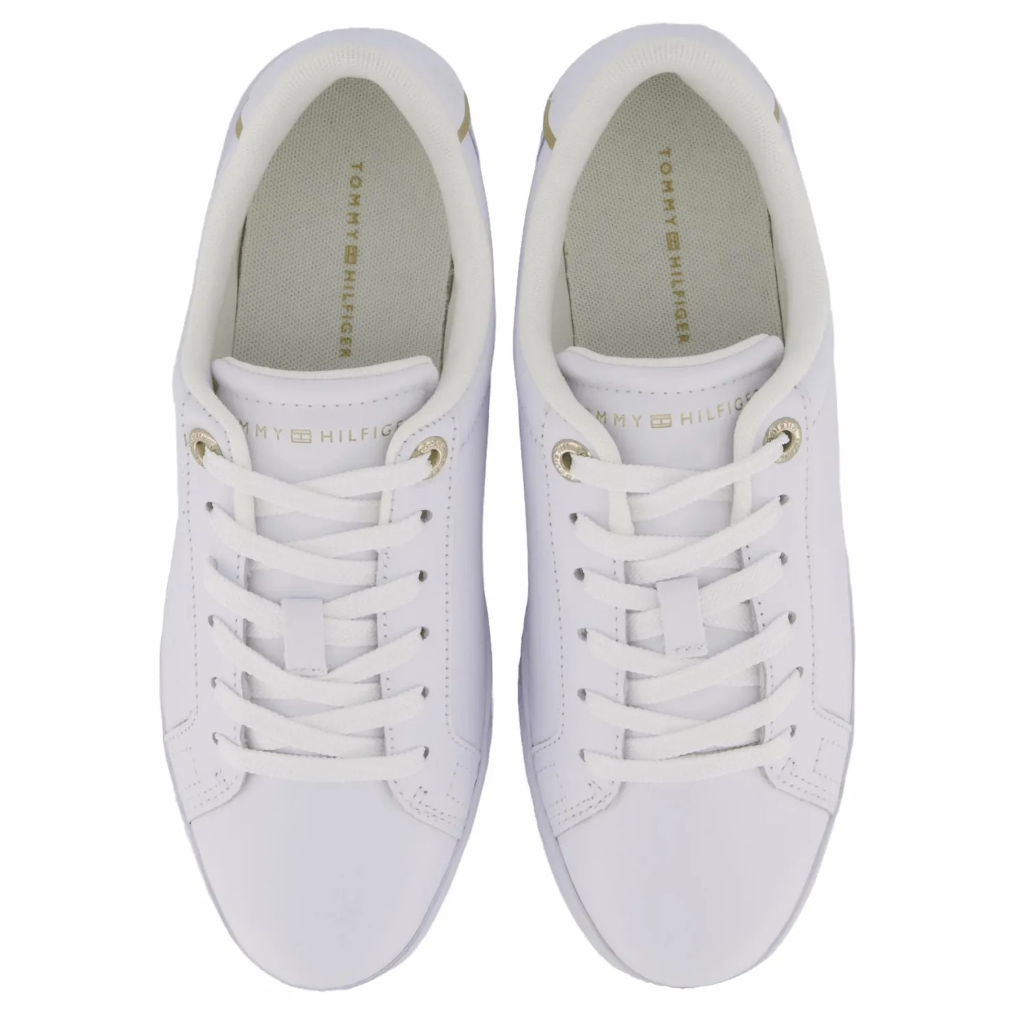 Tommy Hilfiger Chic Hw Court Sneaker Vit Clearance
