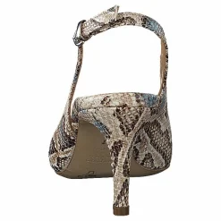 A Pair Chicago 1 Blue Python Beige och Brun Hot