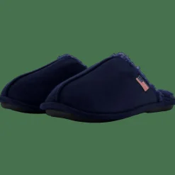 St Vincent Polo Club Chicago Slipper Navy Blue Hot
