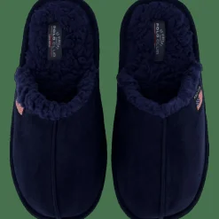 St Vincent Polo Club Chicago Slipper Navy Blue Hot