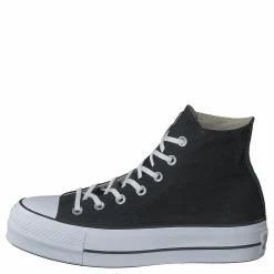 Converse Chuck Taylor All Star Lift Black/white/white Svart Hot