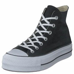 Converse Chuck Taylor All Star Lift Black/white/white Svart Hot