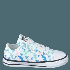 Converse Chuck Taylor All Star 1v Shark White/fresh Mint/black Vit New