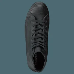 Converse Chuck Taylor Black Mono Leathe Black Svart Online