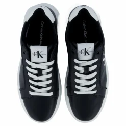Calvin Klein Chunky Cupsole Mono Lth Wn Black Svart Best