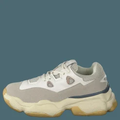 NA-KD Chunky Graphic Sole Trainers Nude Beige