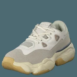 NA-KD Chunky Graphic Sole Trainers Nude Beige
