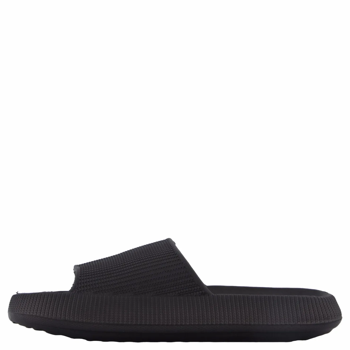 Exani Chunky Slipper Black Svart New