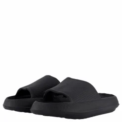 Exani Chunky Slipper Black Svart Online