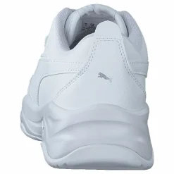 Puma Cilia Mode Jr White-white-silver-grayviolet Silver och Vit Clearance