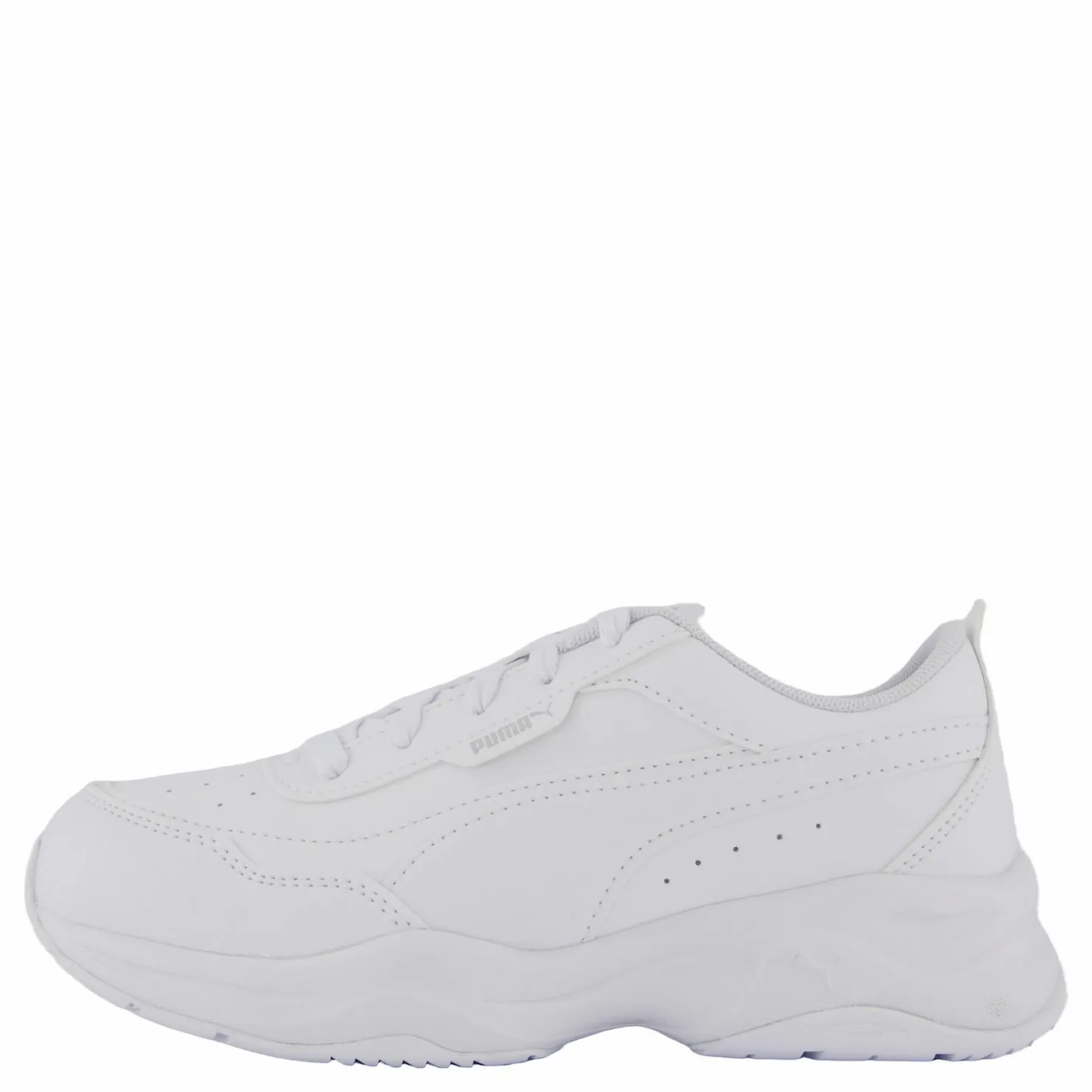 Puma Cilia Mode Ps White-white-silver-grayviolet Silver och Vit Outlet