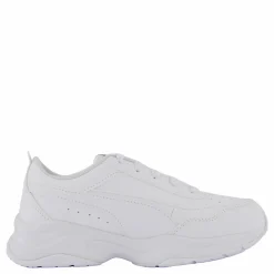 Puma Cilia Mode Ps White-white-silver-grayviolet Silver och Vit Outlet