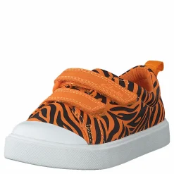 Clarks City Bright T Tiger Print Orange Sale
