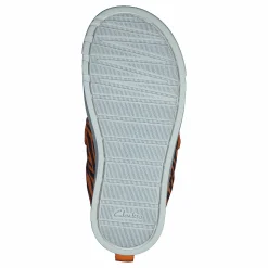 Clarks City Bright T Tiger Print Orange Sale