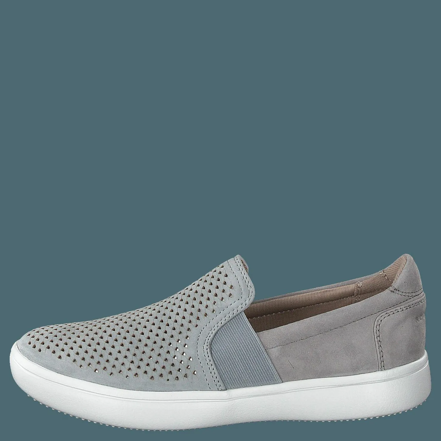 Rockport Cl Ariell Goreslipon Grey/blue Kid Suede Grå Online