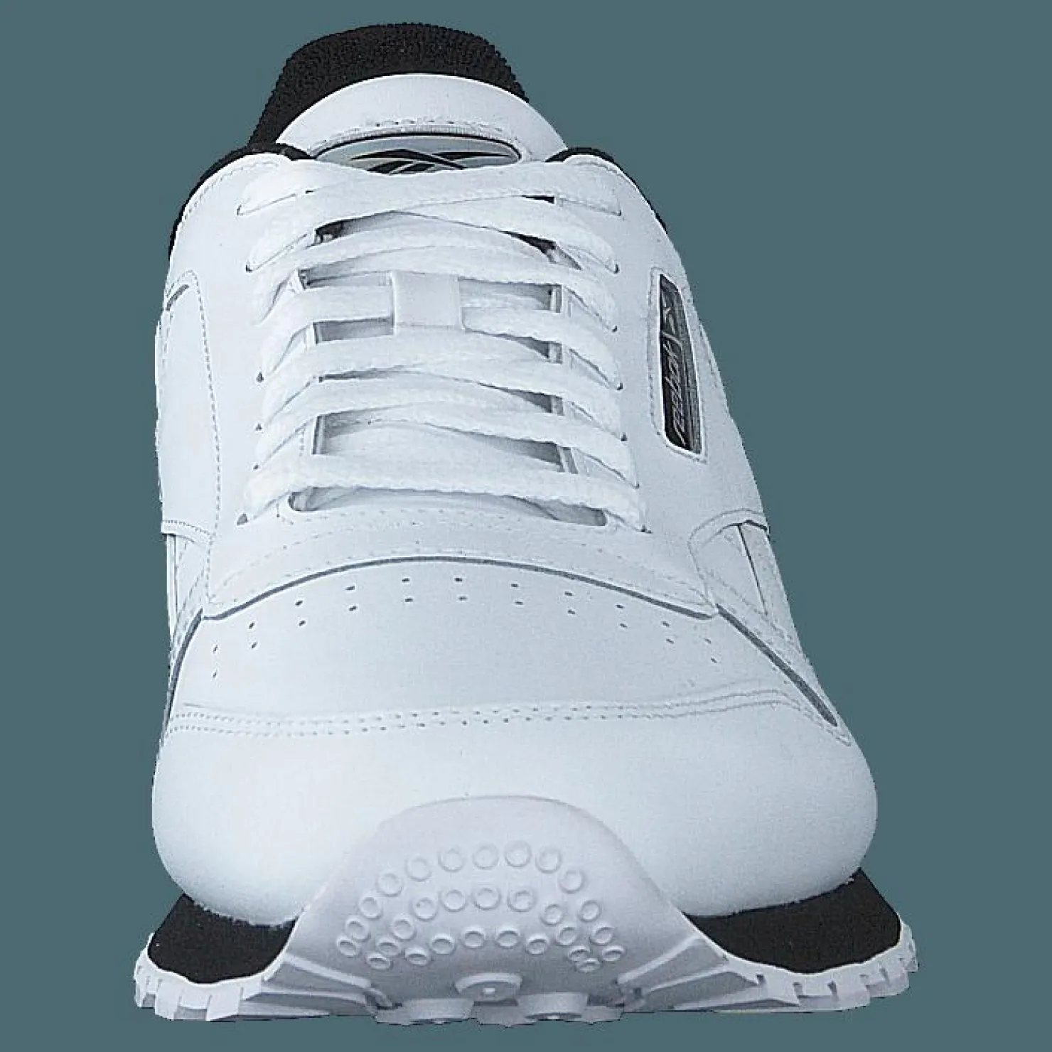 Reebok Classic Cl Leather Mu White/black/silvmt Vit Best