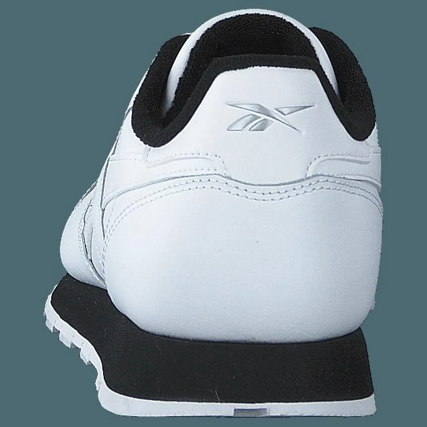 Reebok Classic Cl Leather Mu White/black/silvmt Vit Best