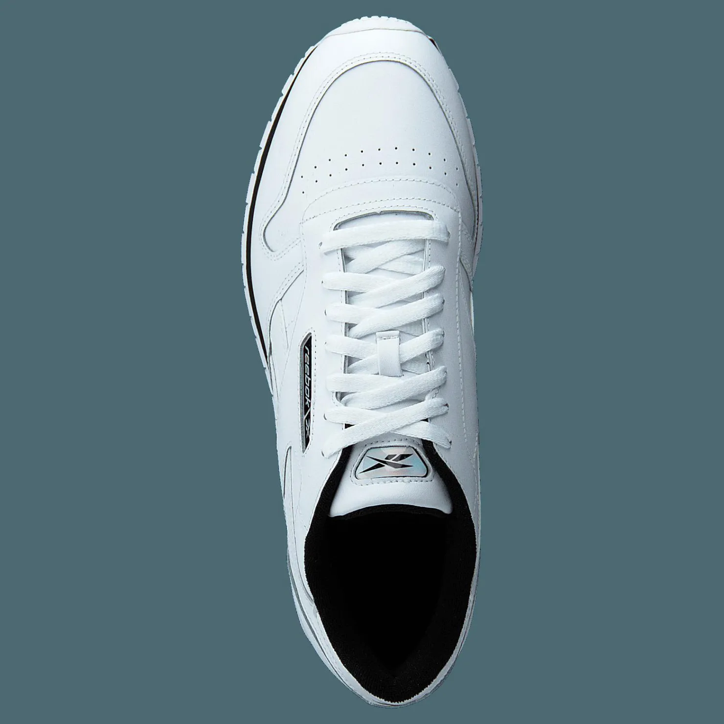 Reebok Classic Cl Leather Mu White/black/silvmt Vit Best