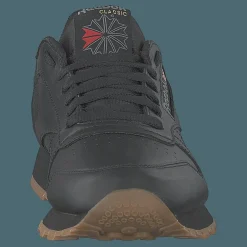 Reebok Classic Cl Lthr Black/gum Grå Best