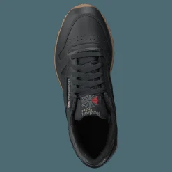 Reebok Classic Cl Lthr Black/gum Grå Best