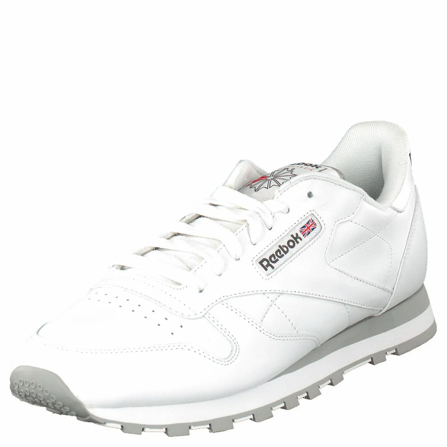 Reebok Classic Cl Lthr White/Lt. Grey Vit Online