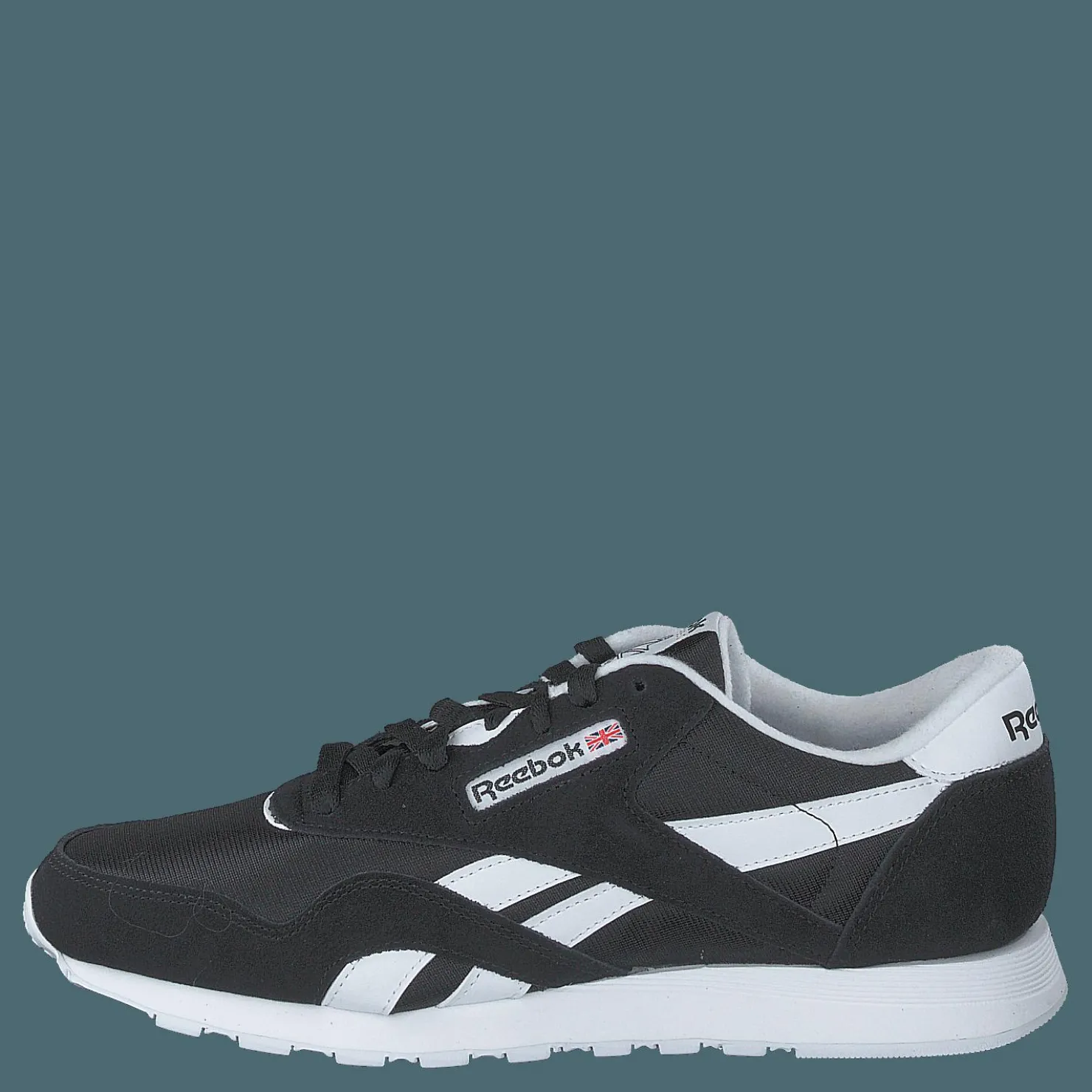 Reebok Classic Cl Nylon Black/white/none Svart Best