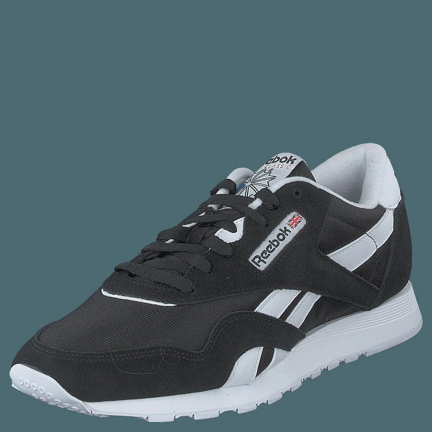 Reebok Classic Cl Nylon Black/white/none Svart Best