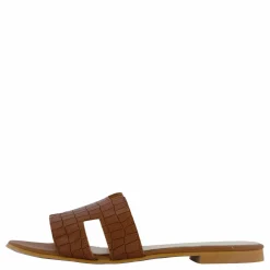 Shoe Biz Claire Croco Brown Sale
