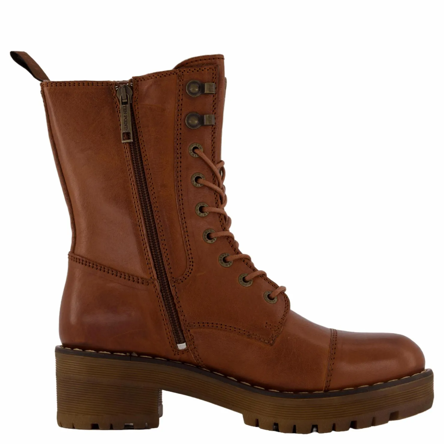 Ten Points Clarisse Boot Brun Outlet