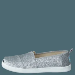 Toms Classic Alp Glimmer Silver Iridescent Silver och Metallisk Discount