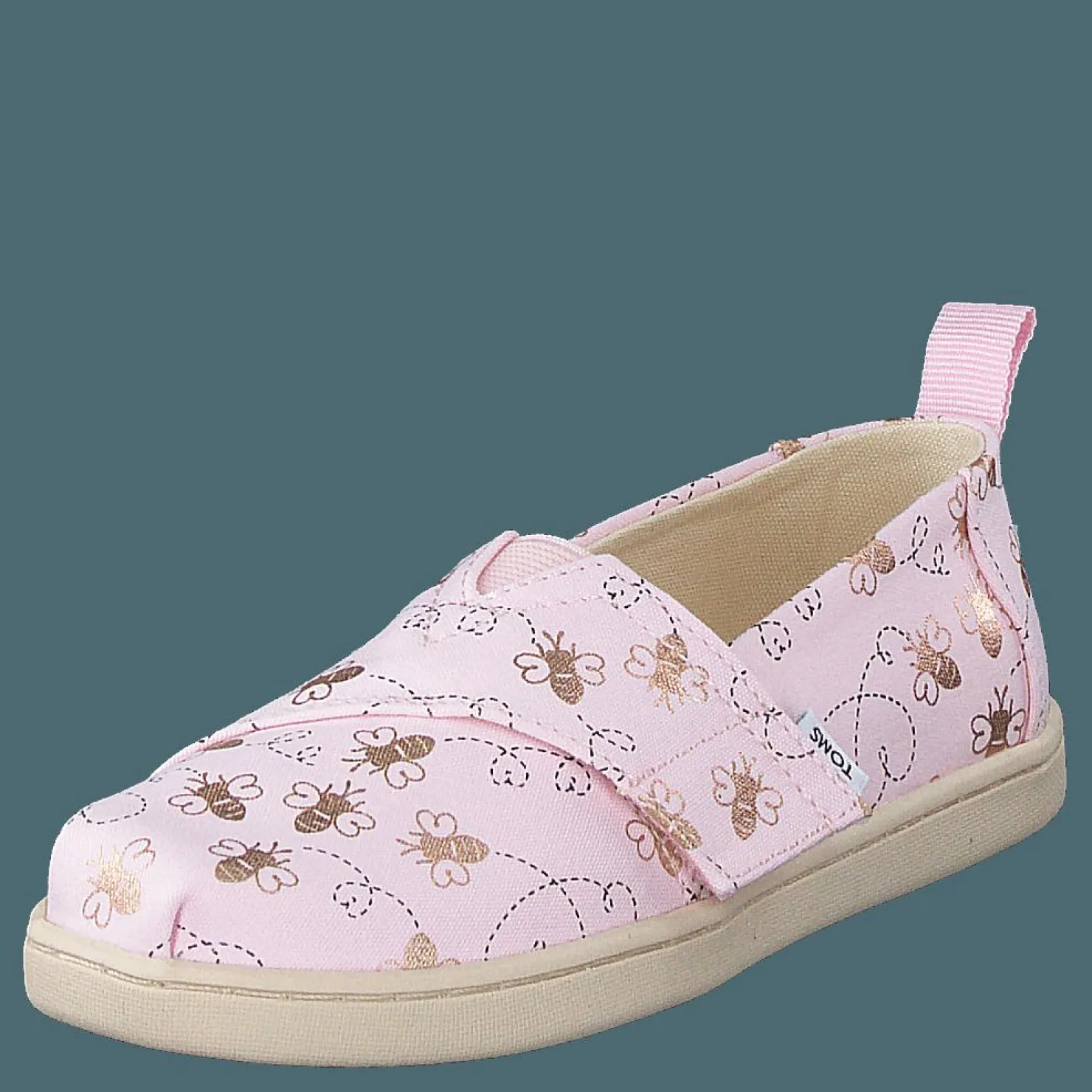 Toms Classic Bee Mine Foil Tiny Barley Pink Rosa Discount