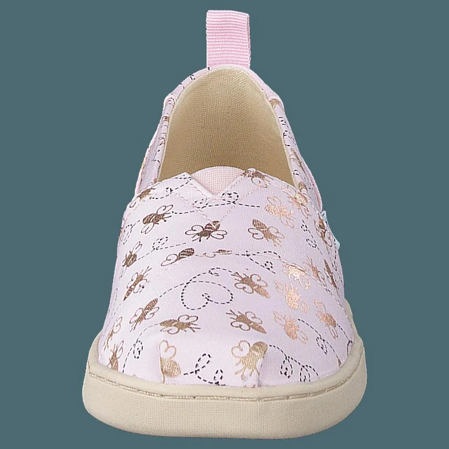Toms Classic Bee Mine Foil Youth Barley Pink Rosa Discount