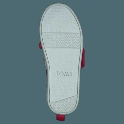 Toms Classic Canvas Ruffle Tiny Raspberry Rosa Best