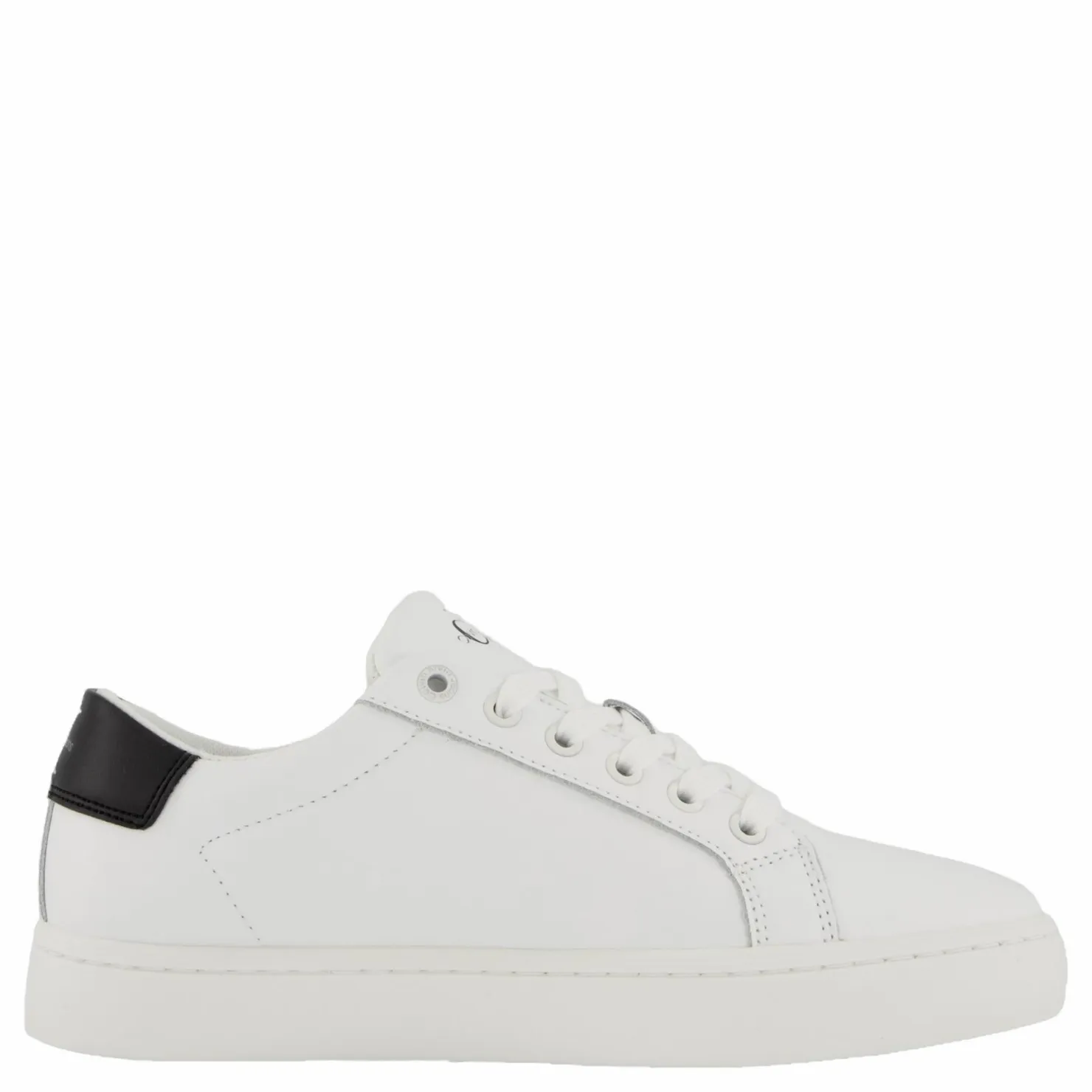 Calvin Klein Classic Cupsole Laceup White Vit Outlet