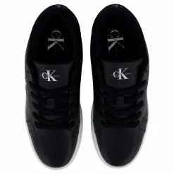 Calvin Klein Classic Cupsole Lowlaceup Lth  Black Svart New