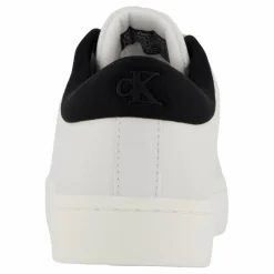 Calvin Klein Classic Cupsole Lowlaceup Lth  Bright White/black Vit Clearance