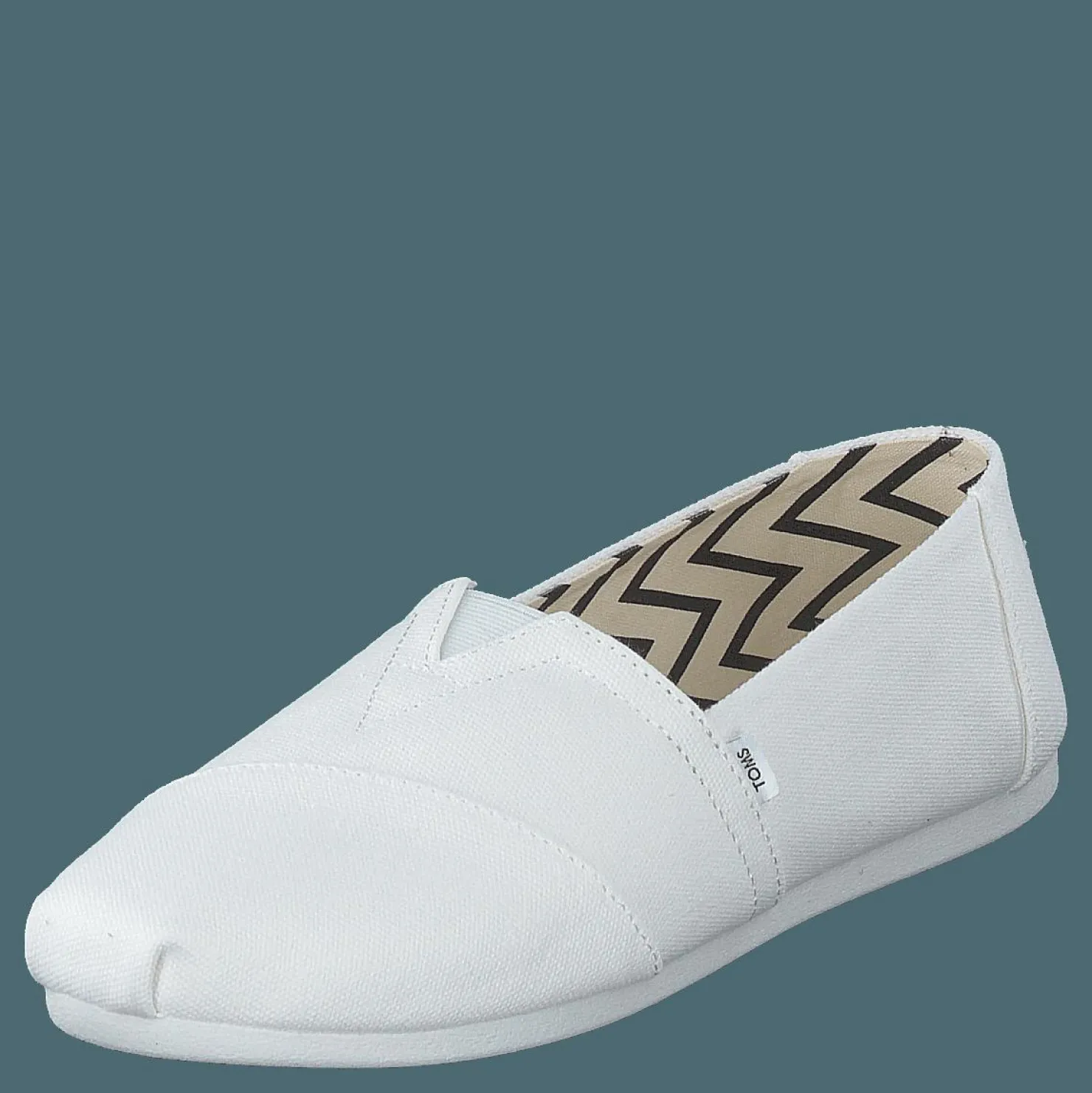 Toms Classic Heritage Recycled Canv White Vit Best