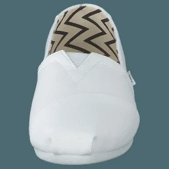 Toms Classic Heritage Recycled Canv White Vit Best