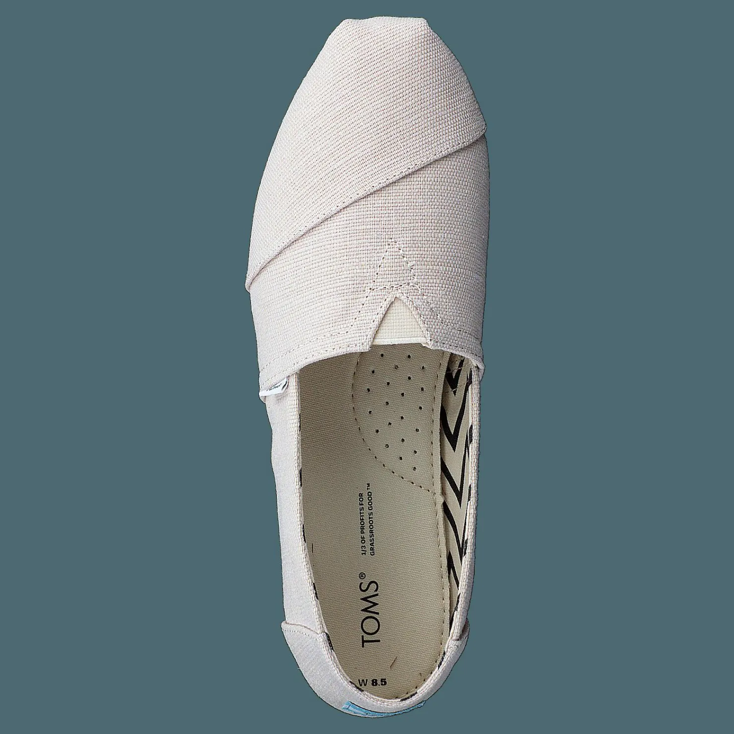 Toms Classic Heritage Recycled Canv Warm Natural Grå, Brun och Beige Online
