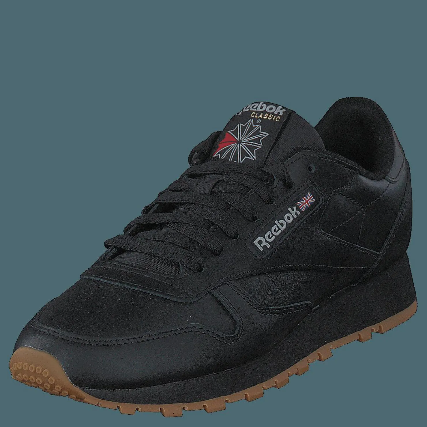 Reebok Classic Classic Leather Cblack/pug Svart New