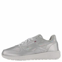 Heelys Classic Leather Silver/white Grå
