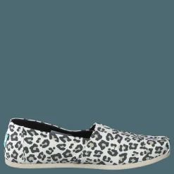 Toms Classic Leopard Print Egret Grå Outlet