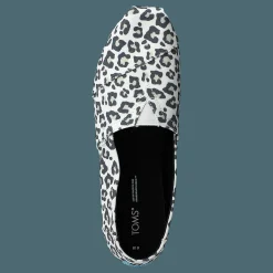 Toms Classic Leopard Print Egret Grå Outlet