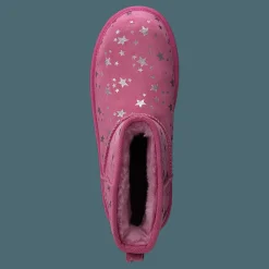 UGG Classic Mini Ii Stars Wild Berry Rosa Hot