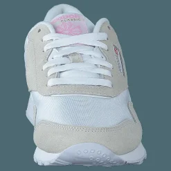 Reebok Classic Classic Nylon White/white/lgtgre Vit och Grå Online