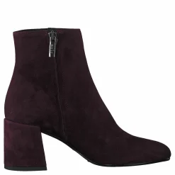 A Pair Classic Rounded Bootlet Amalfi Prugna Svart