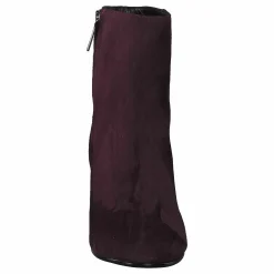 A Pair Classic Rounded Bootlet Amalfi Prugna Svart