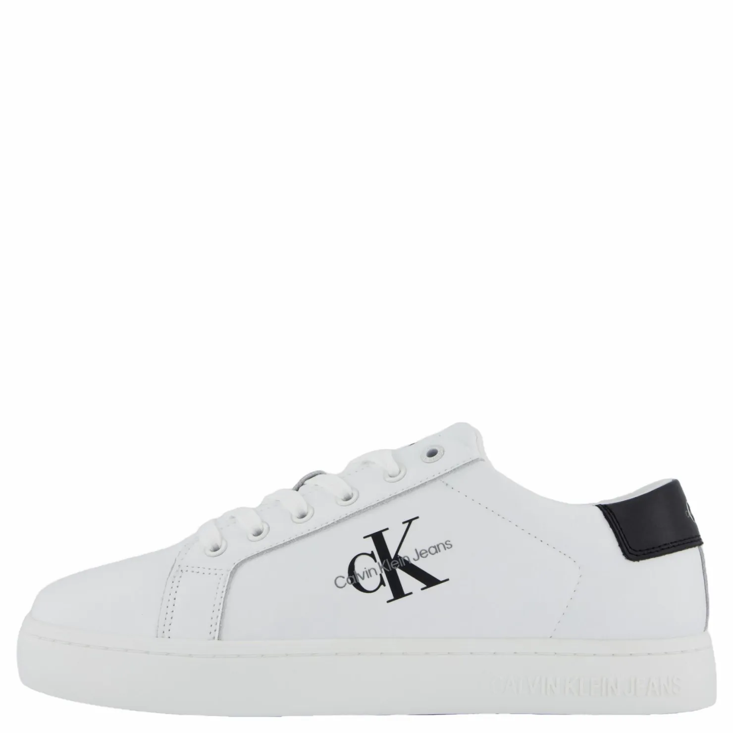 Calvin Klein Classiccuplowlaceup Lth Ml White Vit Best